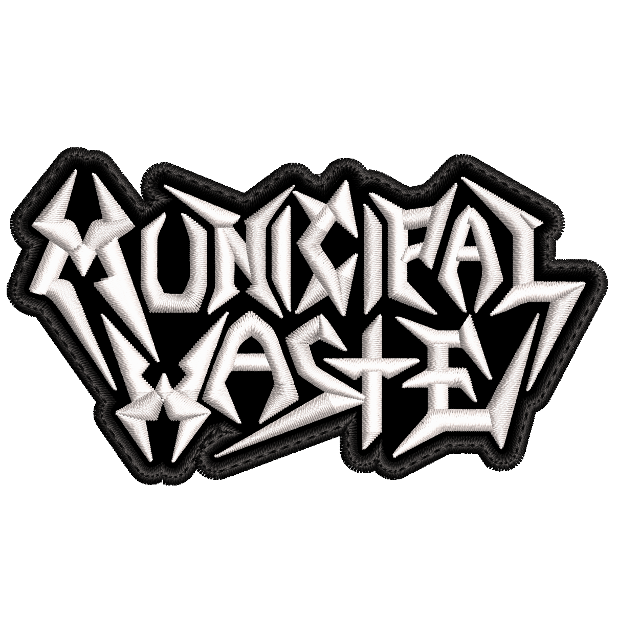 Parche Bordado MUNICIPAL WASTE Thrash Metal