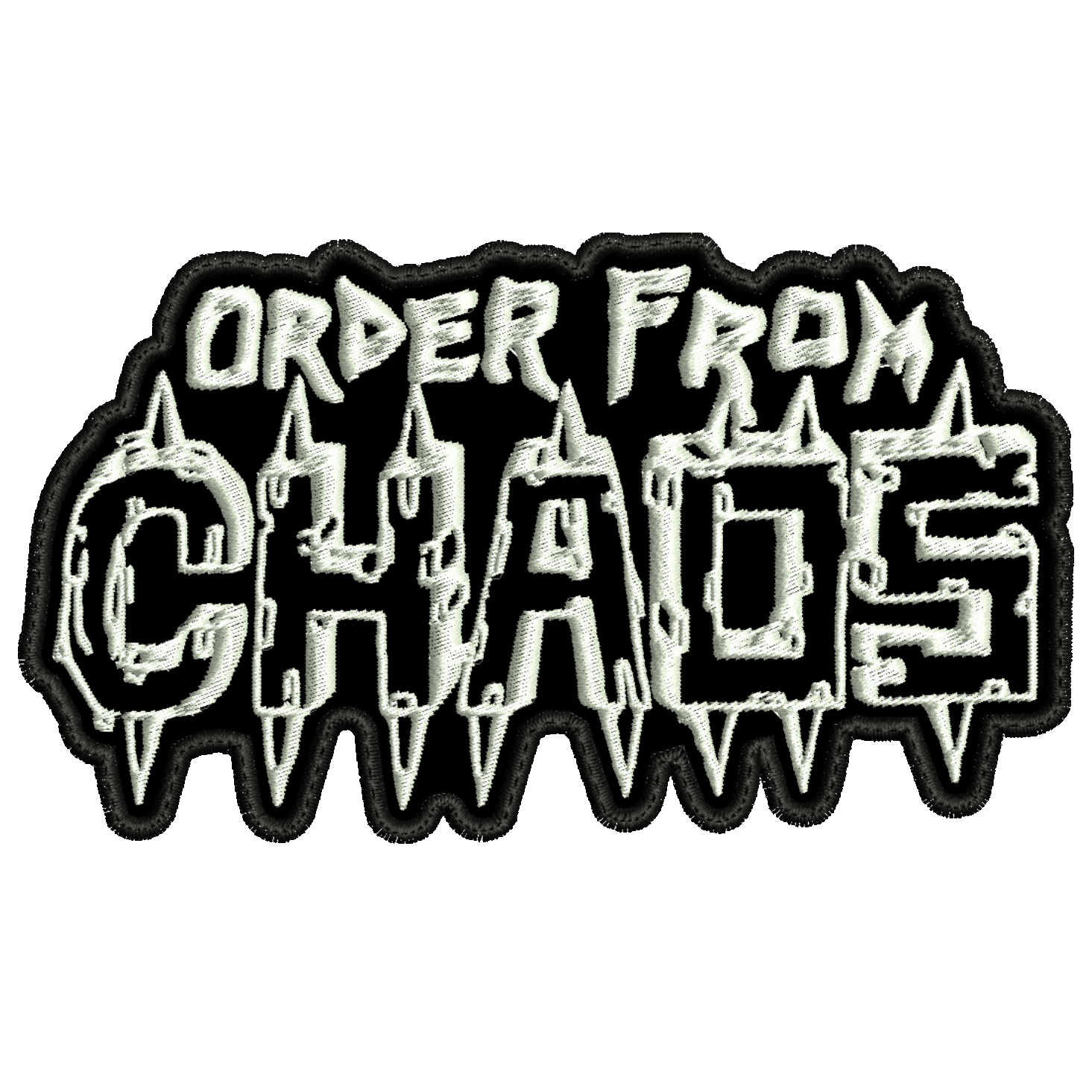 Parche Bordado ORDER FROM CHAOS Black Metal