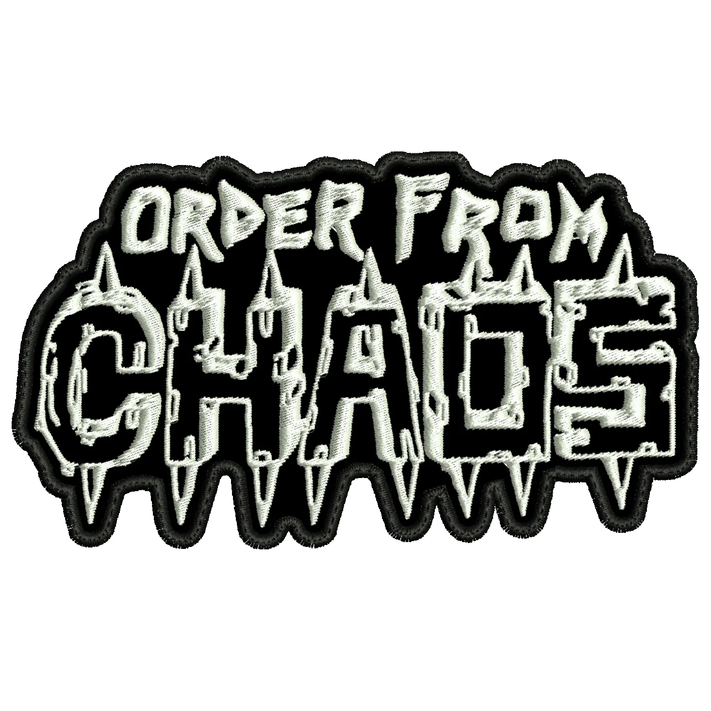 Parche Bordado ORDER FROM CHAOS Black Metal
