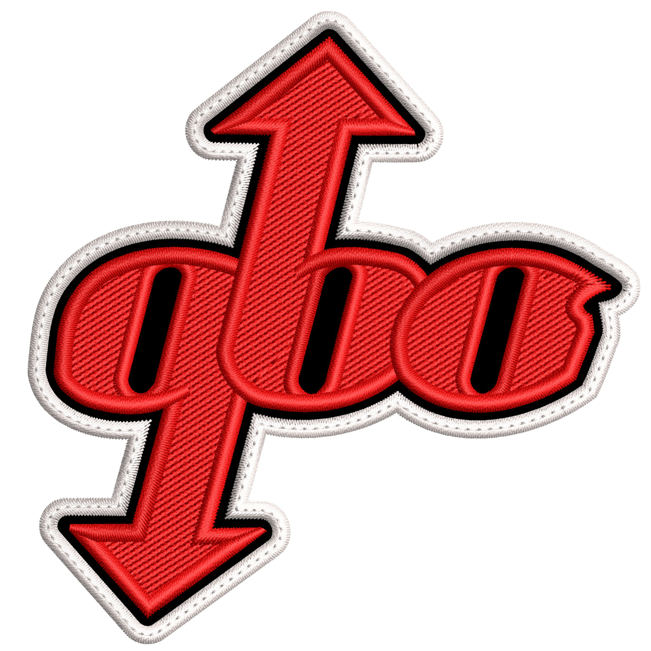 Parche Bordado QBO Metal Alternativo