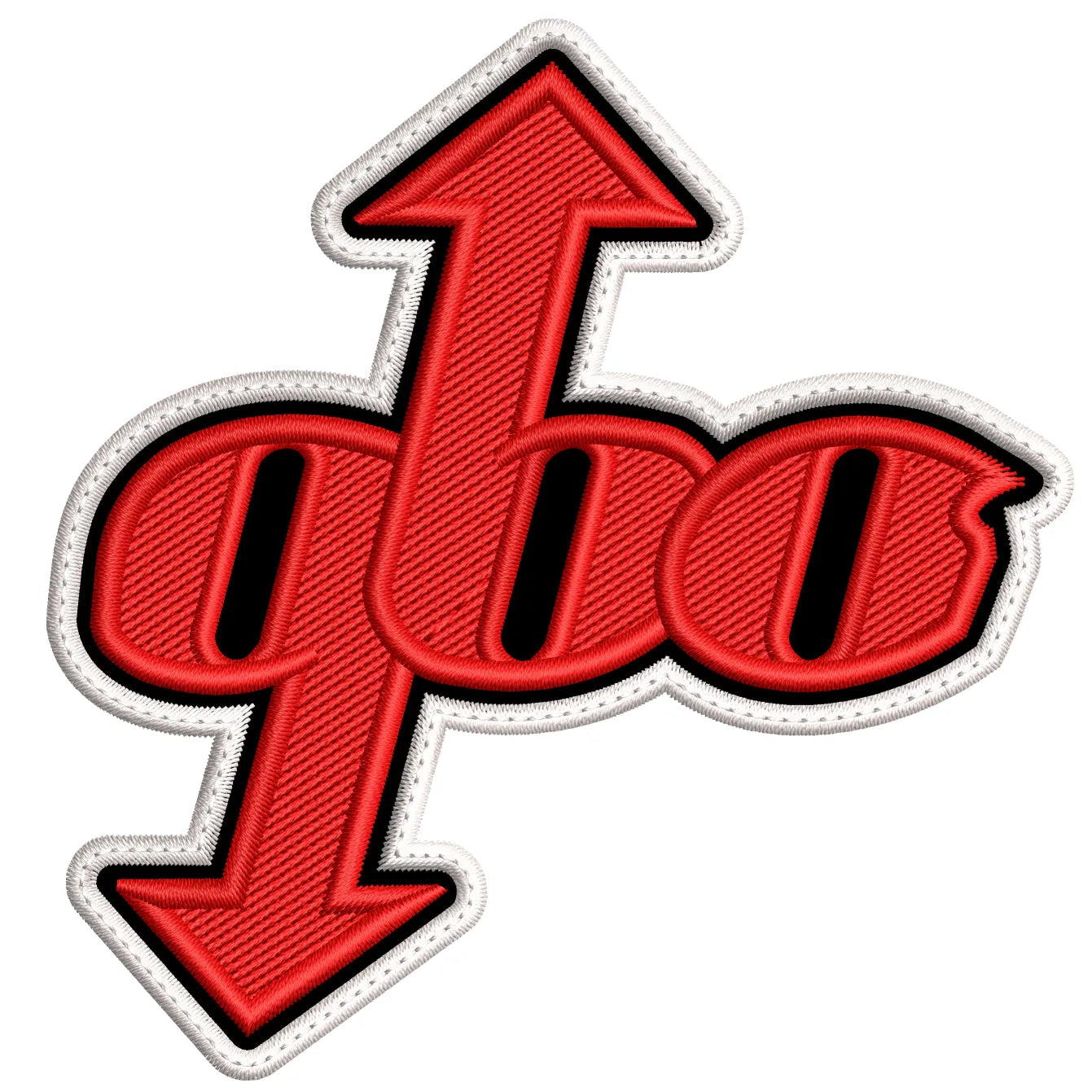 Parche Bordado QBO Metal Alternativo