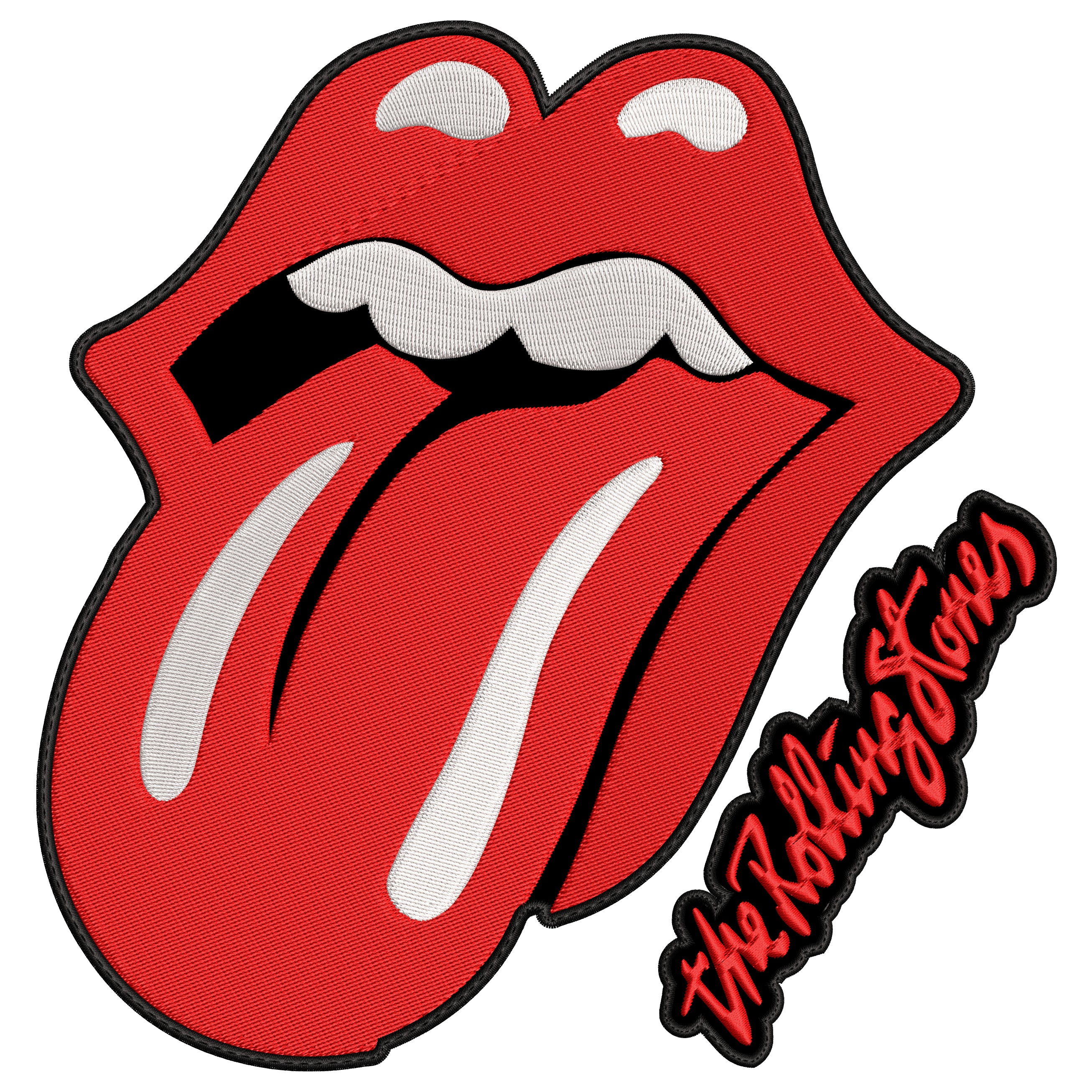 Pack Espaldera Bordada THE ROLLING STONES Rock & Roll