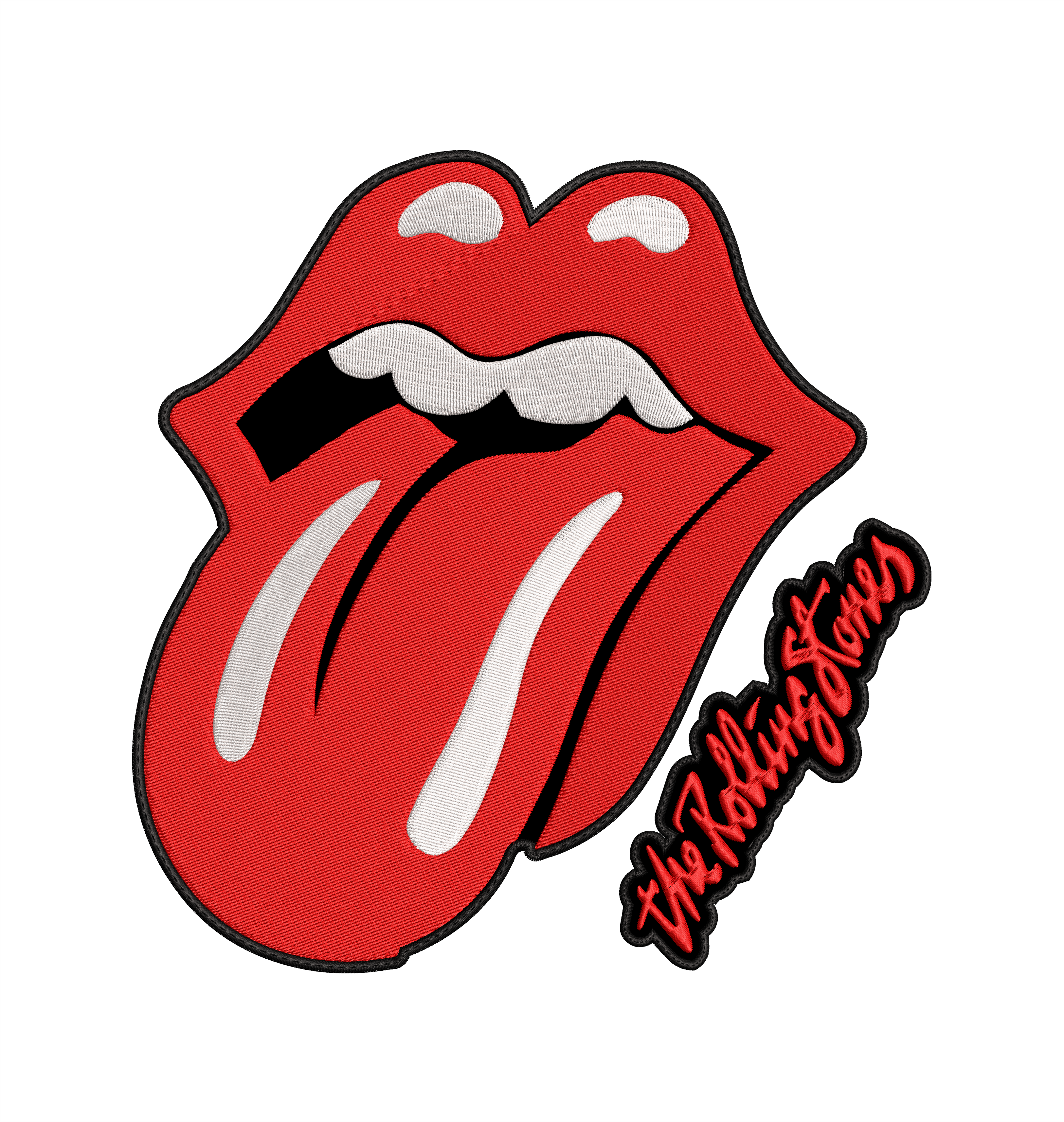 Pack Espaldera Bordada THE ROLLING STONES Rock & Roll