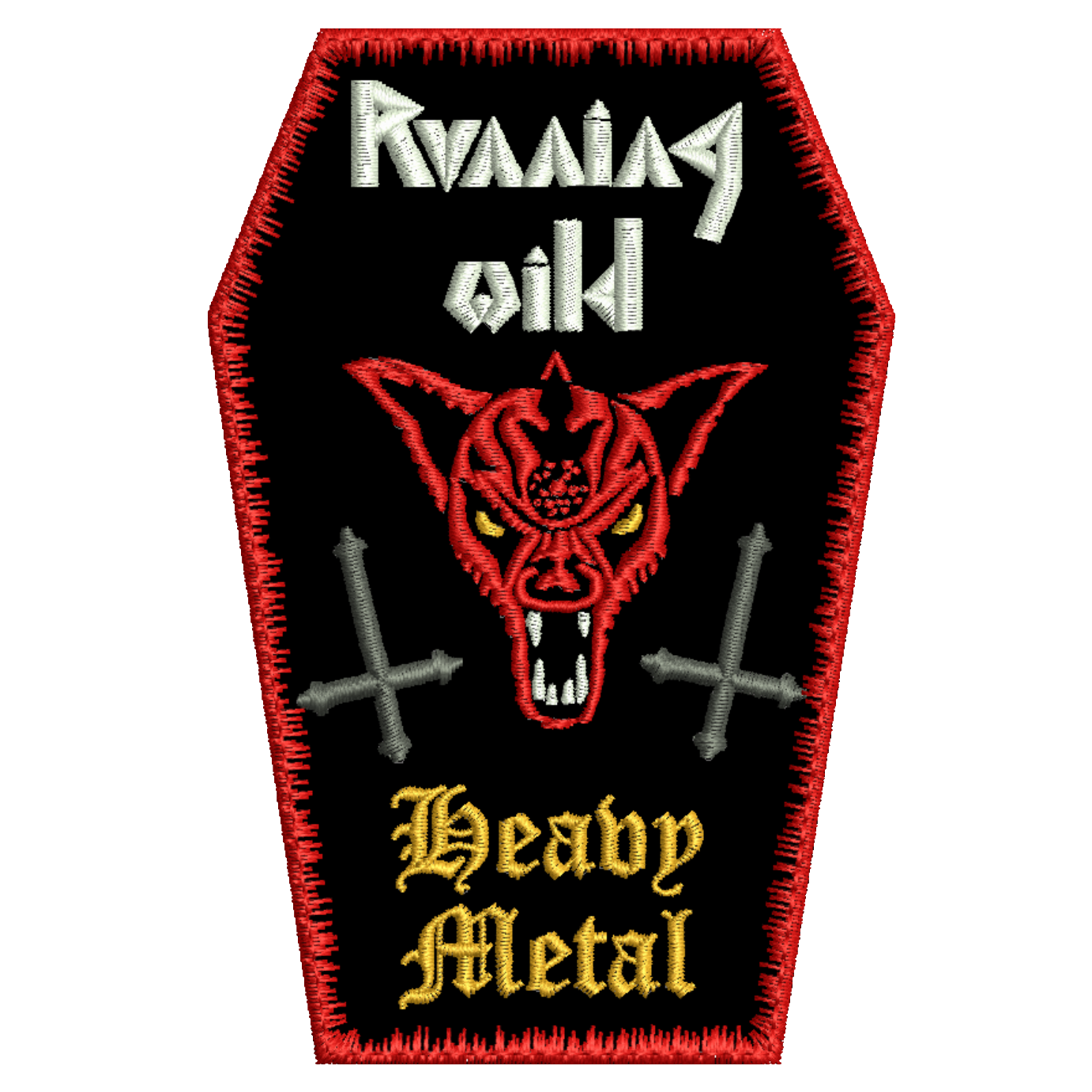 Parche Bordado RUNNING WILD Heavy Metal