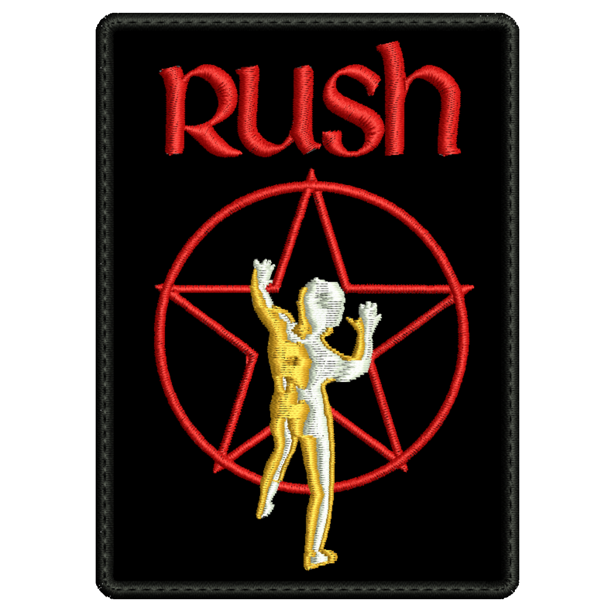 Parche Bordado RUSH Rock