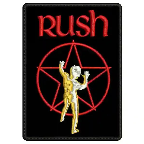 Parche Bordado RUSH Rock