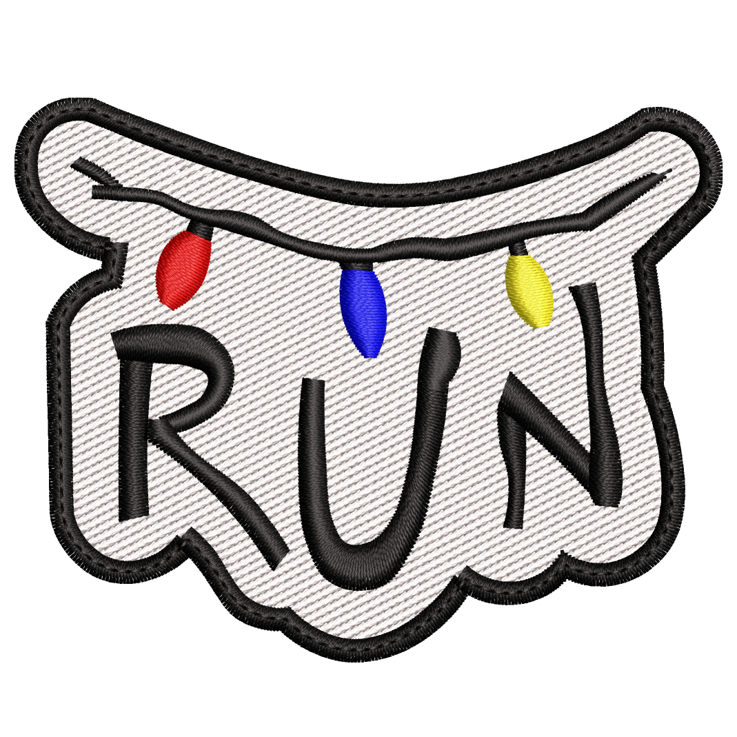 Parche Bordado RUN Stranger Things