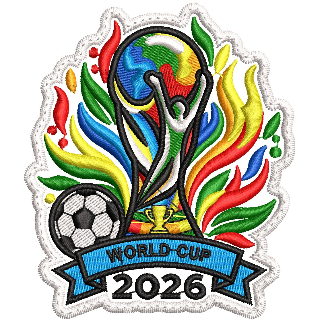 Parche Bordado WORLD CUP 2026